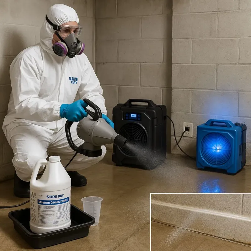 Sanitization and Odor Removal process in North Weeki Wachee, FL