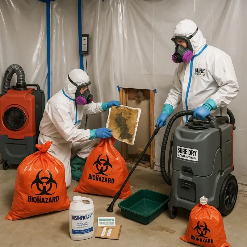 Contaminated Water Handling Protocols process in North Weeki Wachee, FL