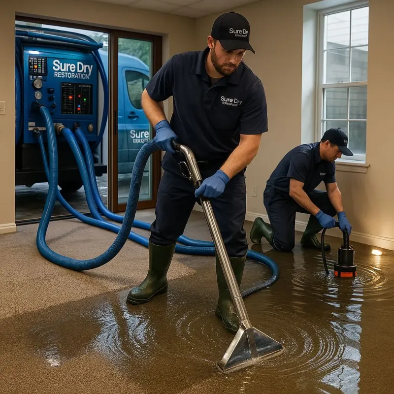 Water Extraction and Removal process in North Weeki Wachee, FL